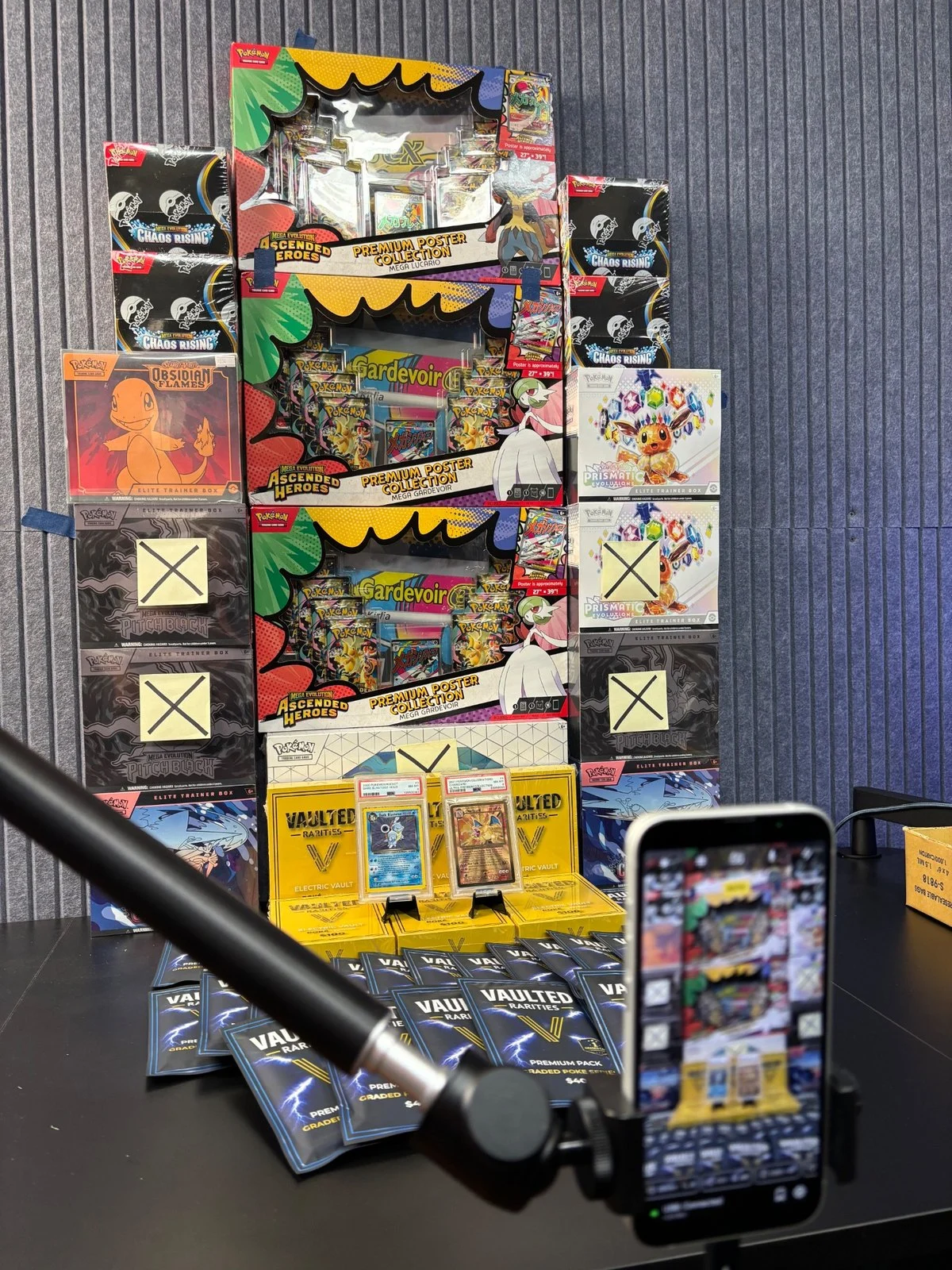 Pokémon live-selling studio