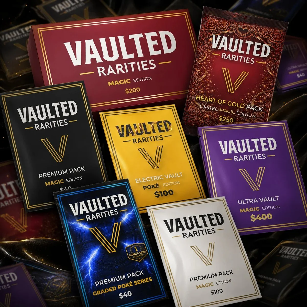 Vaulted Rarities product range