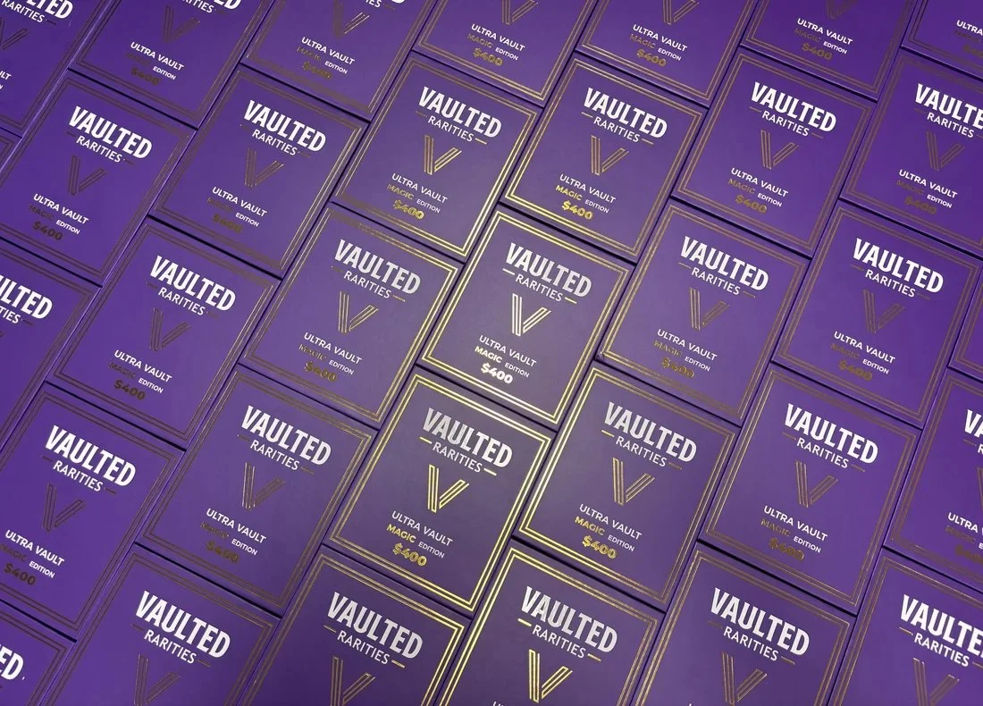 Vaulted Rarities purple Ultra packaging