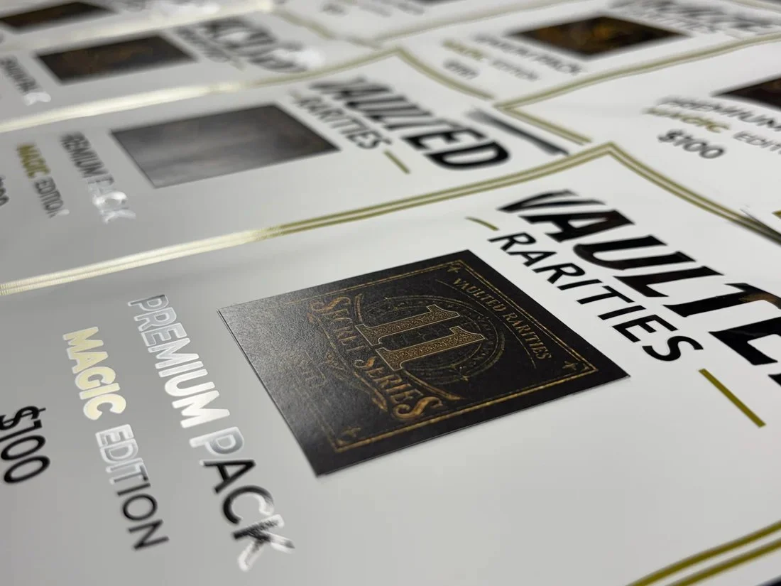 Vaulted Rarities cream product packaging